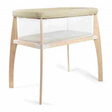 Baby Delight Heirloom Willow Organic Wood Bassinet, Organic Oat - ANB Baby