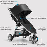 Baby Jogger City Mini 2 3W + City GO 2 Travel System, Opulent Black - ANB Baby