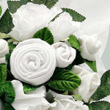 Babyblooms Hand Tied Baby Clothes Bouquet and Personalized Bunny - ANB Baby