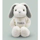 Babyblooms Hand Tied Baby Clothes Bouquet and Personalized Bunny - ANB Baby