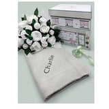 Babyblooms Luxury Rose Baby Clothes Bouquet and Personalized Baby Blanket - ANB Baby