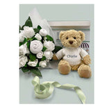 Babyblooms Luxury Rose Baby Clothes Bouquet and Personalized Teddy Bear - ANB Baby