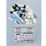 Babyblooms Personalized Little Bunny Welcome Baby Keepsake Box - ANB Baby