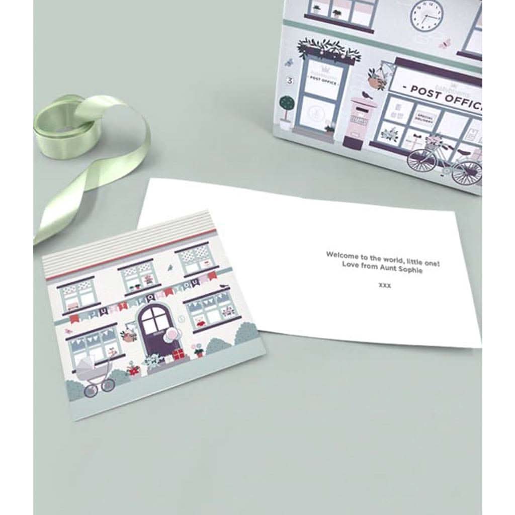 Babyblooms Personalized Little Bunny Welcome Baby Keepsake Box - ANB Baby