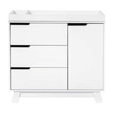 Babyletto Hudson 3 - Drawer Changer Dresser with Removable Changing Tray - BABM4223W - ANB Baby