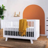 Babyletto Hudson 3 - in - 1 Convertible Crib with Toddler Bed Conversion Kit - ANB Baby