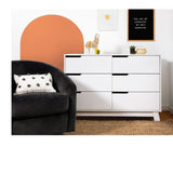 Babyletto Hudson 6 - Drawer Double Dresser, Assembled - ANB Baby