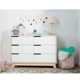 Babyletto Hudson 6 - Drawer Double Dresser, Assembled - BABM4216W - ANB Baby
