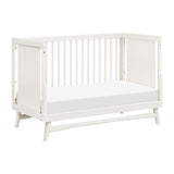 Babyletto Peggy Mid - Century 3 - in - 1 Convertible Crib with Toddler Bed Conversion Kit - BABM15401RW - ANB Baby