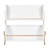 Babyletto Tally Storage and Bookshelf, White and Washed Natural Finish - ANB Baby
