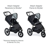 BOB Gear Single Jogging Stroller Adapter for Chicco Infant Car Seats-Stroller Accessories-BOB Gear-Gray - Available End Of April-ANB Baby Store