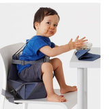 Bombol Pop - Up Booster Seat with Carry Bag, Pebble Grey - ANB Baby