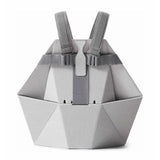 Bombol Pop - Up Booster Seat with Carry Bag, Pebble Grey - ANB Baby