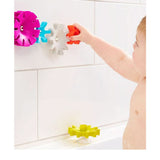 Boon 5-Pieces Cogs Water Gears Bath Toy Set-Bath Tubs & Accessories-Boon-Pink-ANB Baby Store
