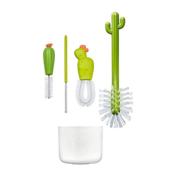 Boon Cacti 4-Piece Bottle Cleaning Brush Set