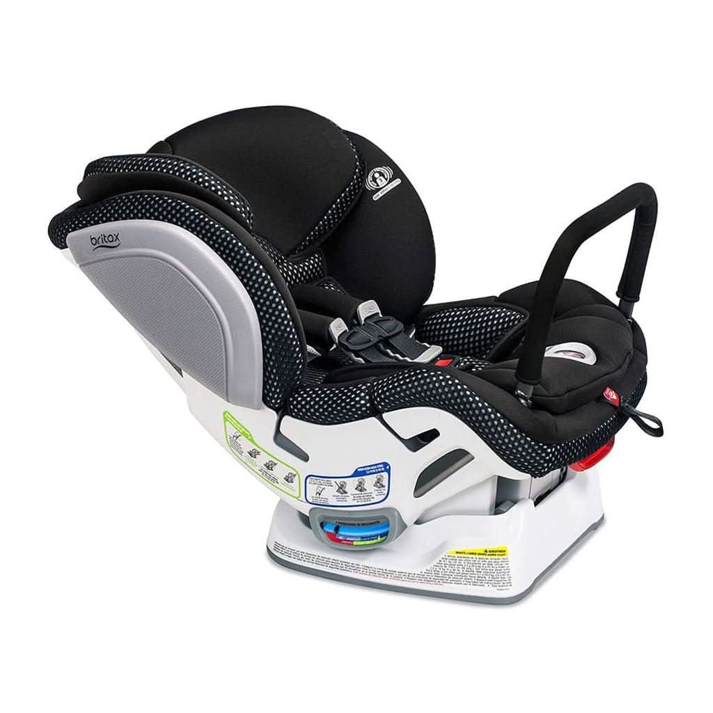 BRITAX Advocate ClickTight Anti Rebound Bar Convertible Car Seat Cool Flow Grey