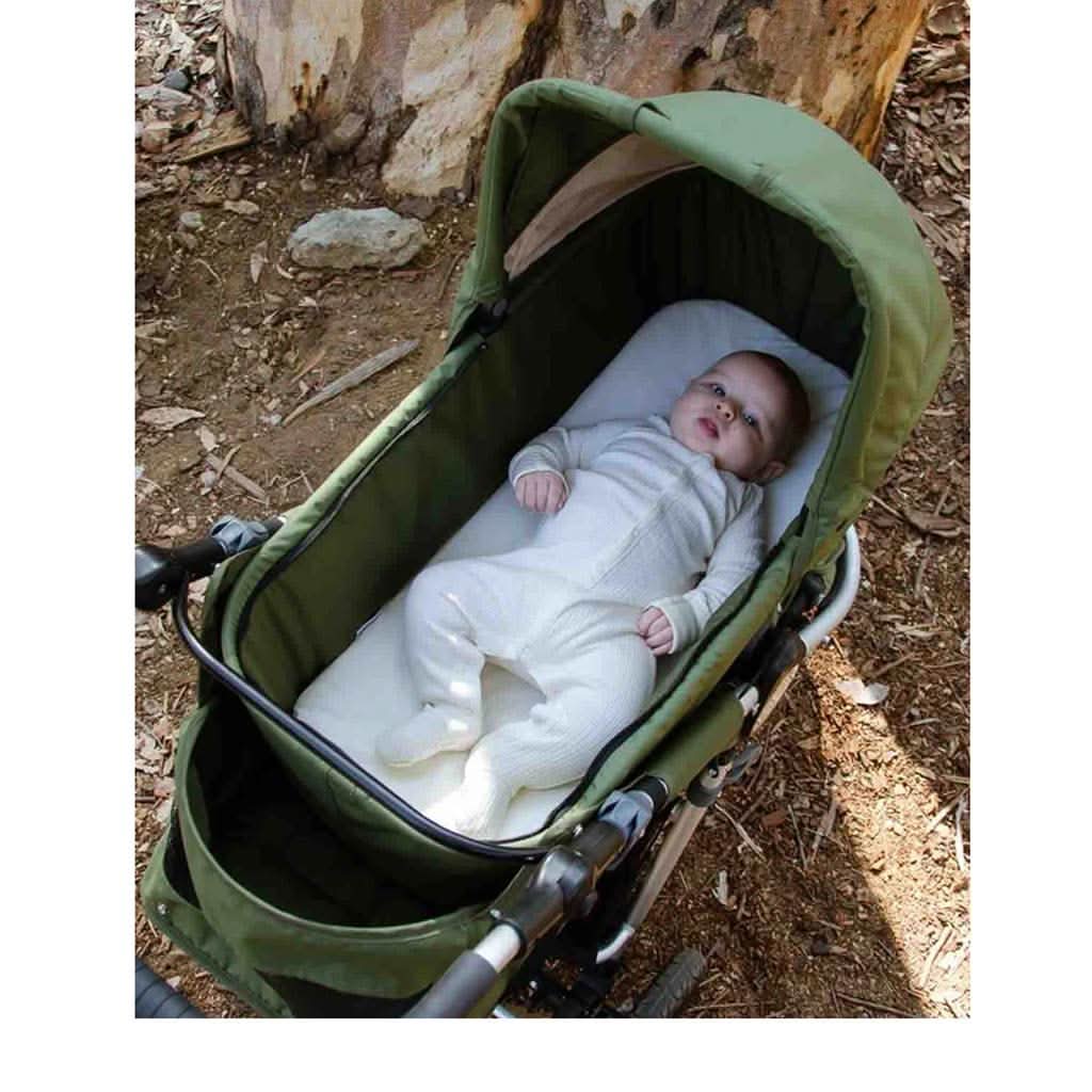 BUMBLERIDE Single Bassinet Mattress Cover - Organic Cotton - ANB Baby