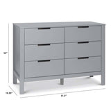 Carter's By Davinci Colby 6 - Drawer Double Dresser - ANB Baby