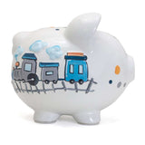 Child to Cherish Choo Choo Transportation Piggy Bank - ANB Baby