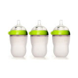 Comotomo Baby Bottle 8 - Ounce/250 ml Kit, Green, Pack of 3 - ANB Baby