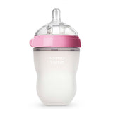 Comotomo Natural Feel Baby Bottle, Pink, 8 - Ounce - ANB Baby