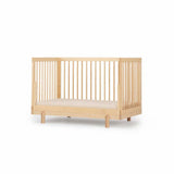 DaDaDa Bliss 4-in-1 Convertible Crib-Cribs & Bassinets-DaDaDa-White/Natural-ANB Baby Store