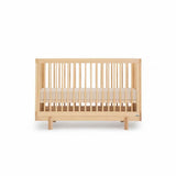 DaDaDa Bliss 4-in-1 Convertible Crib-Cribs & Bassinets-DaDaDa-White/Natural-ANB Baby Store