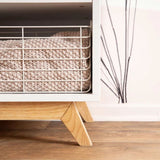 DaDaDa Central Park 2.0 3 - Drawer, Two Shelves Dresser - ANB Baby