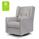DaVinci Maddox Recliner and Swivel Glider in Misty Grey - ANB Baby