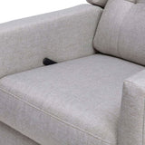 DaVinci Maddox Recliner and Swivel Glider in Misty Grey - ANB Baby