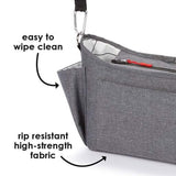 Diono Buggy Buddy 8 - in - 1 Stroller Organizer, X - Large, Gray - ANB Baby