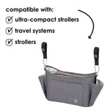 Diono Buggy Buddy 8 - in - 1 Stroller Organizer, X - Large, Gray - ANB Baby