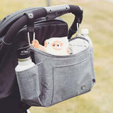 Diono Buggy Buddy 8 - in - 1 Stroller Organizer, X - Large, Gray - ANB Baby