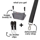 Diono Buggy Buddy 8 - in - 1 Stroller Organizer, X - Large, Gray - ANB Baby