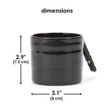 Diono Cup Holder for Radian, Everett and Rainier Car Seats, Black Pack of 2 - ANB Baby