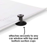 Diono Heatblock Sunshade Roller Window Shade, Black - ANB Baby