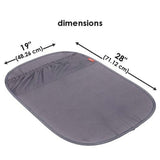 Diono Stuff 'n Scuff Back Seat Protector, X - Large, Gray - ANB Baby