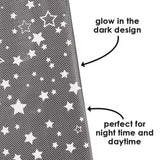 Diono Sun Shade Starry Night Roller Window Shade, Black - ANB Baby