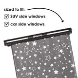 Diono Sun Shade Starry Night Roller Window Shade, Black - ANB Baby