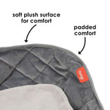 Diono Ultra Mat Pack Full Size Car Seat Protector, Grey - ANB Baby