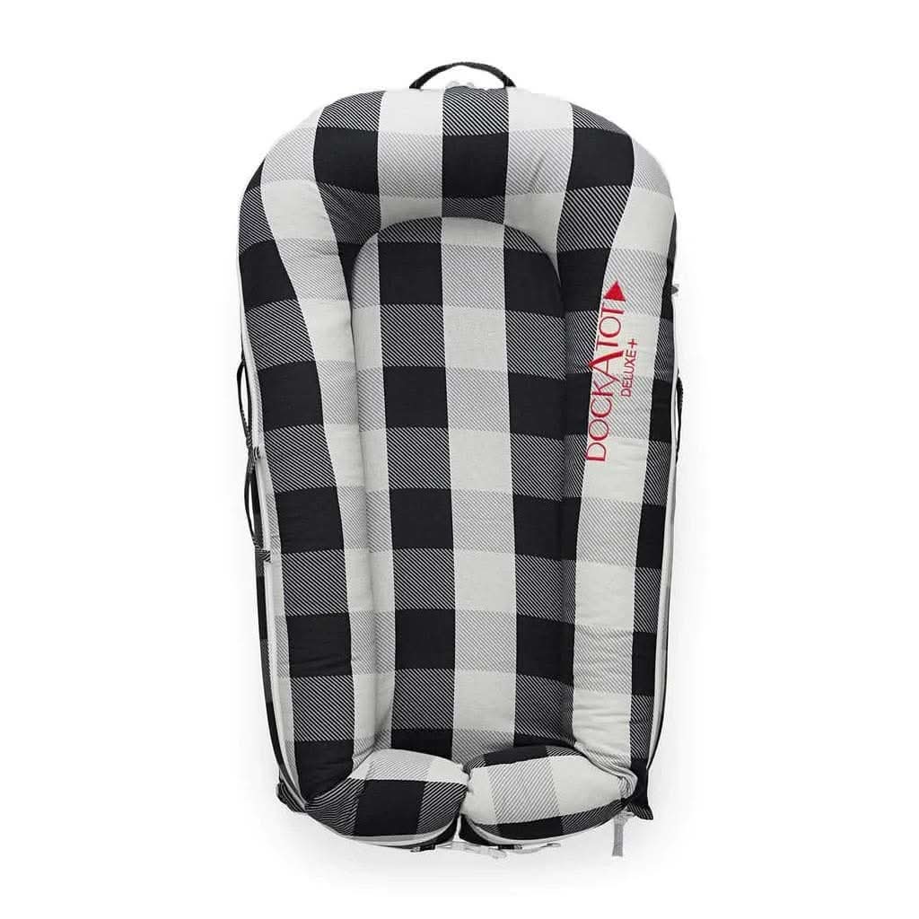 DockATot Deluxe+ Dock The All in One Portable & Lightweight Baby Lounger, Assorted Prints - ANB Baby