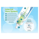 Dr. Brown's 2 - Ounce Bottle with Preemie Nipple, Green, 2 - Pack - ANB Baby