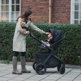 Nuna DEMI Icon Stroller, Caviar-Single Strollers-Nuna-ANB Baby Store