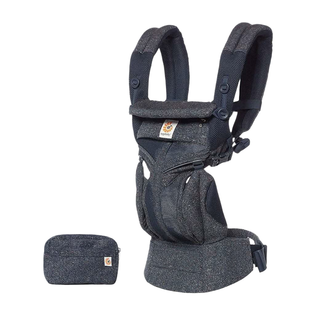 美品✨ergobaby OMNI 360 COOL AIR ONYX BLACK Ergobaby Omni 360 Cool Air Mesh Baby Carrier - Onyx Black