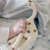 Estella Organic Giraffe Rattle Baby Toy-Plush Toys-Estella-ANB Baby Store