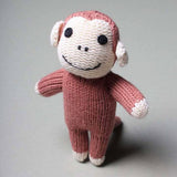 Estella Organic Monkey Rattle Baby Toy-Plush Toys-Estella-ANB Baby Store