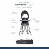 Go With Me Uplift Deluxe Portable High Chair with Canopy - ANB Baby
