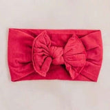 Golden Dot Lane Nylon Bow Headband - ANB Baby