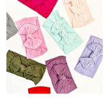 Golden Dot Lane Nylon Bow Headband - ANB Baby