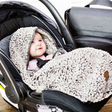JJ Cole Cuddly BundleMe, Gray Car Seat Cover-Car Seat Accessories-JJ Cole-ANB Baby Store